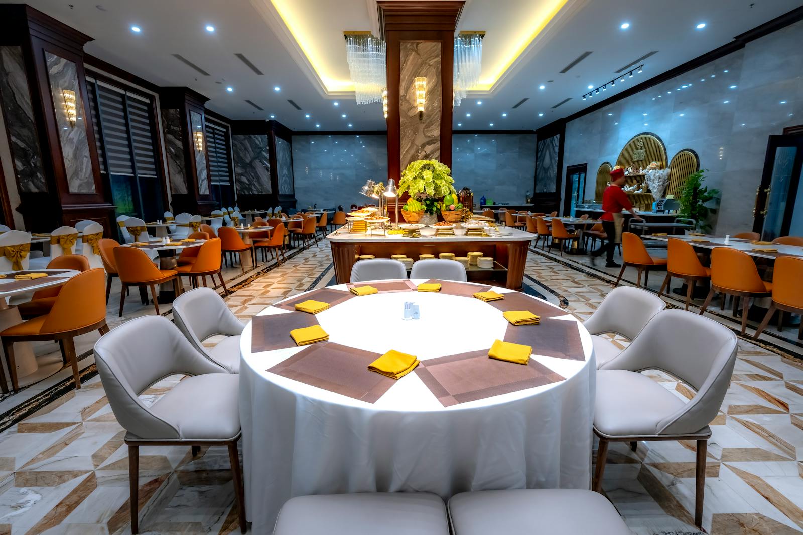 Salle du restaurant Maison Verlaine